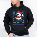 Hope For A Cure - Diabetes Unisex Crewneck T-Shirt Sweatshirt Hoodie