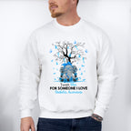 I Wear Blue For Someone I Love - Diabetes Unisex Crewneck T-Shirt Sweatshirt Hoodie