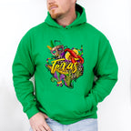 Texas Mardi Gras Design - Mardi Gras Unisex Crewneck T-Shirt Sweatshirt Hoodie
