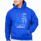 I Wear Blue For My Son In Law - Diabetes Unisex Crewneck T-Shirt Sweatshirt Hoodie