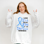 I Wear Blue For My Son In Law - Diabetes Unisex Crewneck T-Shirt Sweatshirt Hoodie