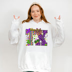 Texas TX Mardi Gras Design - Mardi Gras Unisex Crewneck T-Shirt Sweatshirt Hoodie