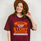 There Is More To My Story - Leukemia Unisex Crewneck T-Shirt Sweatshirt Hoodie