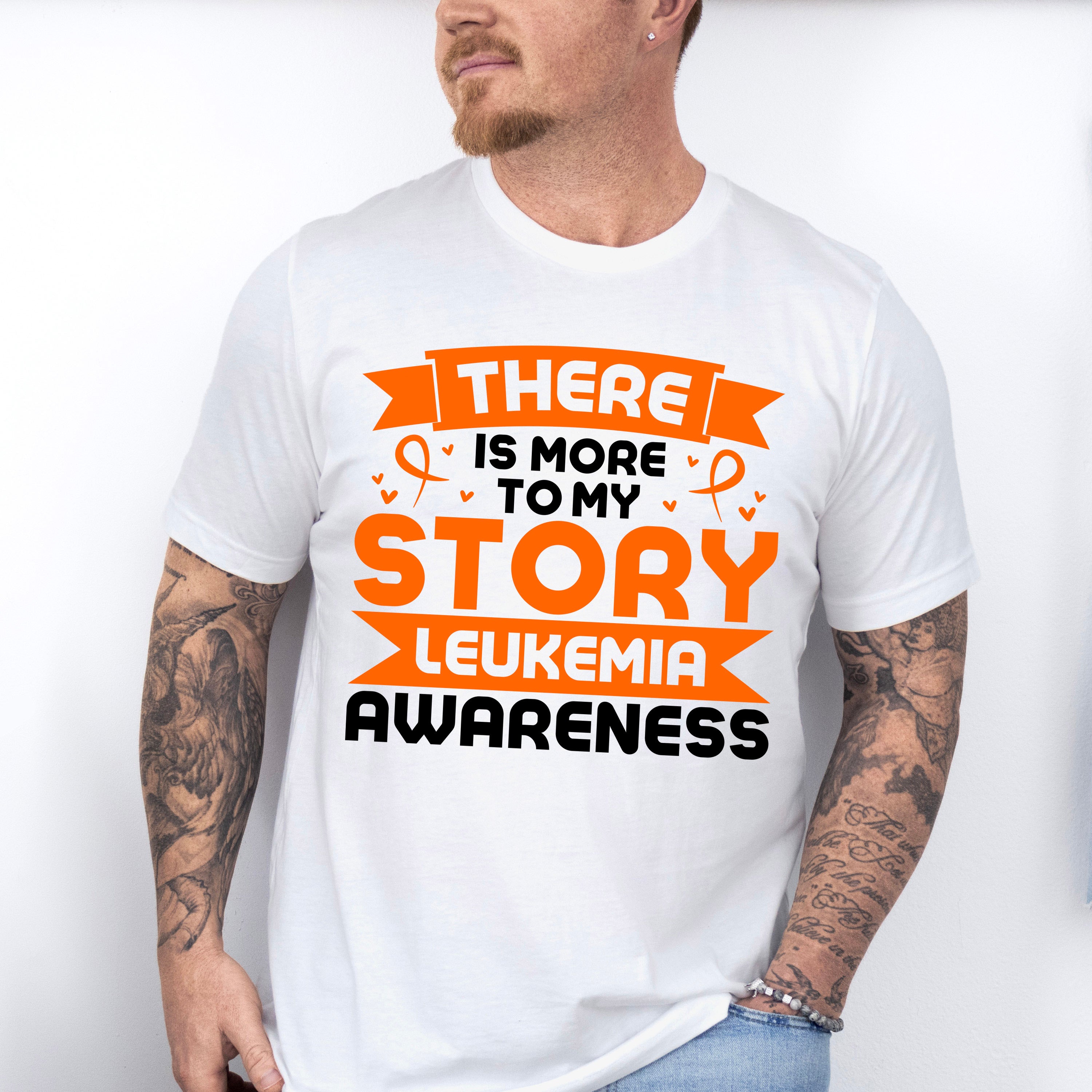 There Is More To My Story - Leukemia Unisex Crewneck T-Shirt Sweatshirt Hoodie