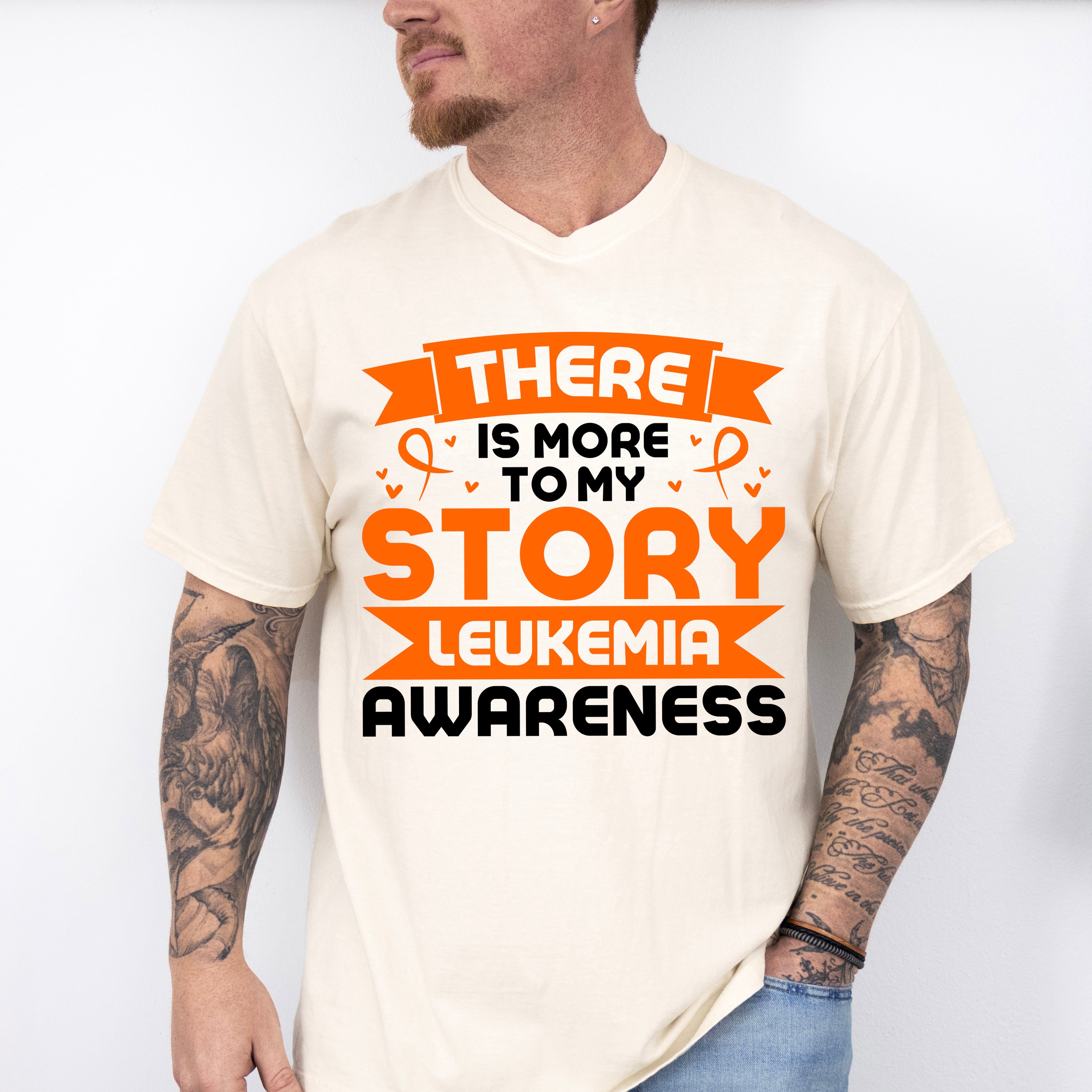 There Is More To My Story - Leukemia Unisex Crewneck T-Shirt Sweatshirt Hoodie