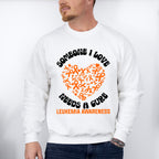 Someone I Love Needs a Cure - Leukemia Unisex Crewneck T-Shirt Sweatshirt Hoodie