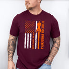 No One Fights Alone - Leukemia Unisex Crewneck T-Shirt Sweatshirt Hoodie