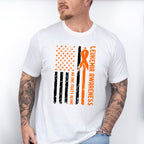 No One Fights Alone - Leukemia Unisex Crewneck T-Shirt Sweatshirt Hoodie