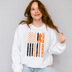 No One Fights Alone - Leukemia Unisex Crewneck T-Shirt Sweatshirt Hoodie