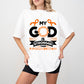 My God Is Stronger - Leukemia Unisex Crewneck T-Shirt Sweatshirt Hoodie