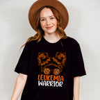 Leukemia Warrior Girl Design - Leukemia Unisex Crewneck T-Shirt Sweatshirt Hoodie