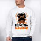 Leukemia Warrior Orange Design - Leukemia Unisex Crewneck T-Shirt Sweatshirt Hoodie