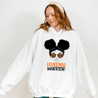 Leukemia Warrior Sunglasses Design - Leukemia Unisex Crewneck T-Shirt Sweatshirt Hoodie