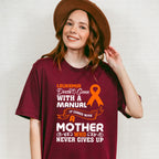 Leukemia Doesn't Come With A Manual - Leukemia Unisex Crewneck T-Shirt Sweatshirt Hoodie