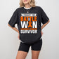 I Fought The Battle And Won - Leukemia Unisex Crewneck T-Shirt Sweatshirt Hoodie