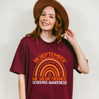 In September We Wear Orange - Leukemia Unisex Crewneck T-Shirt Sweatshirt Hoodie