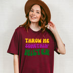 Throw Me Somethin Mister - Mardi Gras Unisex Crewneck T-Shirt Sweatshirt Hoodie