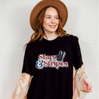 Stars And Stripes 4th Of July Unisex Crewneck T-Shirt Sweatshirt Hoodie