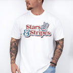 Stars And Stripes 4th Of July Unisex Crewneck T-Shirt Sweatshirt Hoodie