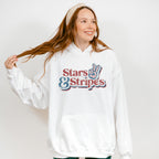 Stars And Stripes 4th Of July Unisex Crewneck T-Shirt Sweatshirt Hoodie