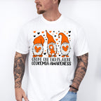 Gnome One Fights Alone - Leukemia Unisex Crewneck T-Shirt Sweatshirt Hoodie