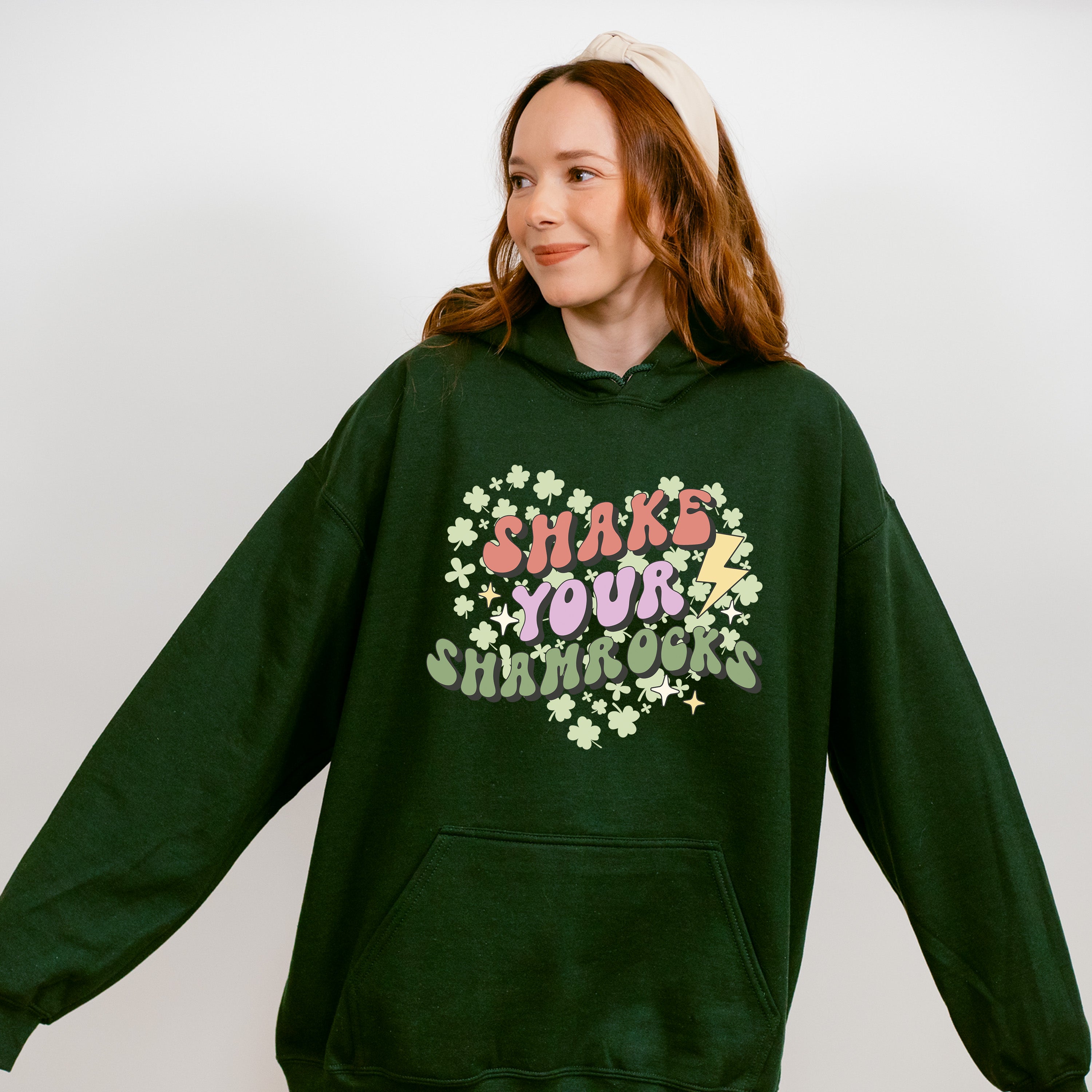 Shake Your Shamrocks - St. Patrick's Day Theme Unisex Crewneck T-Shirt Sweatshirt Hoodie
