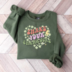 Shake Your Shamrocks - St. Patrick's Day Theme Unisex Crewneck T-Shirt Sweatshirt Hoodie