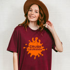 Crush Leukemia Splash Design - Leukemia Unisex Crewneck T-Shirt Sweatshirt Hoodie
