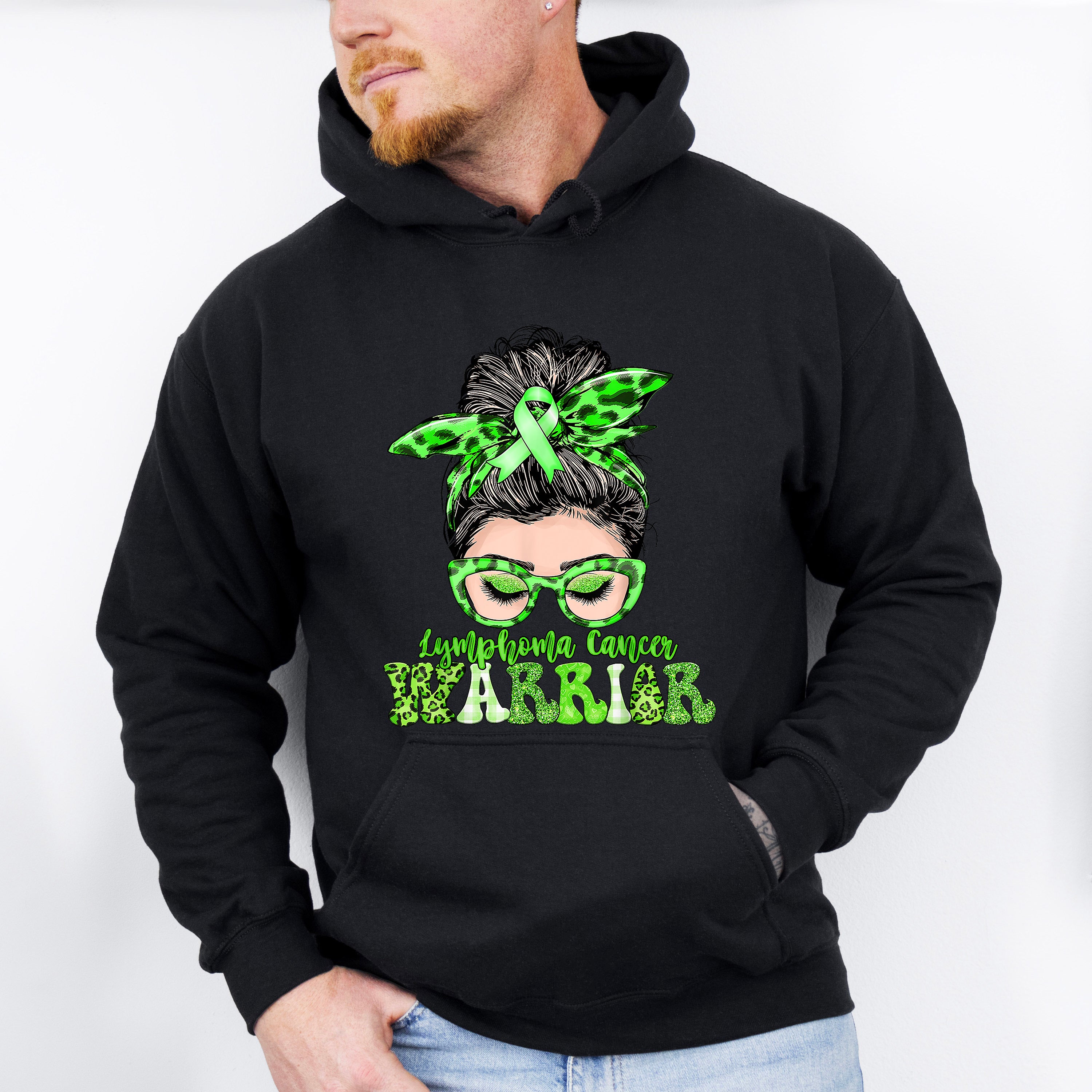 Lymphoma Cancer Warrior - Lymphoma Unisex Crewneck T-Shirt Sweatshirt Hoodie