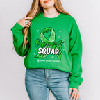 Support Squad Cancer Awareness - Lymphoma Unisex Crewneck T-Shirt Sweatshirt Hoodie
