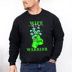 Wife of a Warrior - Lymphoma Unisex Crewneck T-Shirt Sweatshirt Hoodie
