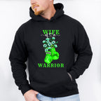 Wife of a Warrior - Lymphoma Unisex Crewneck T-Shirt Sweatshirt Hoodie