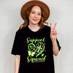 Support Squad Heart Design - Lymphoma Unisex Crewneck T-Shirt Sweatshirt Hoodie