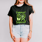 Support Squad Heart Design - Lymphoma Unisex Crewneck T-Shirt Sweatshirt Hoodie
