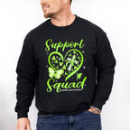 Support Squad Heart Design - Lymphoma Unisex Crewneck T-Shirt Sweatshirt Hoodie