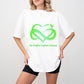 Lymphoma Strong Heart Design - Leukemia Unisex Crewneck T-Shirt Sweatshirt Hoodie