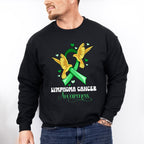 Lymphoma Awareness Bird Design - Lymphoma Unisex Crewneck T-Shirt Sweatshirt Hoodie