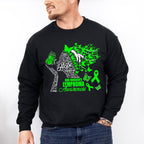 Lymphoma Awareness Butterfly Design - Lymphoma Unisex Crewneck T-Shirt Sweatshirt Hoodie