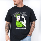 Unbreakable Lymphoma Warrior - Lymphoma Unisex Crewneck T-Shirt Sweatshirt Hoodie