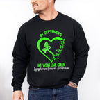 In September Wear Green - Lymphoma Unisex Crewneck T-Shirt Sweatshirt Hoodie