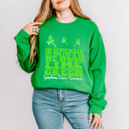 We Wear Lime Green - Lymphoma Unisex Crewneck T-Shirt Sweatshirt Hoodie