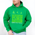 We Wear Lime Green - Lymphoma Unisex Crewneck T-Shirt Sweatshirt Hoodie