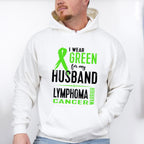 I Wear Green For My Husband - Lymphoma Unisex Crewneck T-Shirt Sweatshirt Hoodie