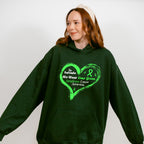 Wear Green Heart Design - Lymphoma Unisex Crewneck T-Shirt Sweatshirt Hoodie