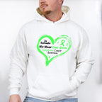 Wear Green Heart Design - Lymphoma Unisex Crewneck T-Shirt Sweatshirt Hoodie