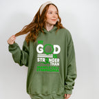 My God Is Stronger - Lymphoma Unisex Crewneck T-Shirt Sweatshirt Hoodie