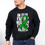 Nobody Fights Alone - Lymphoma Unisex Crewneck T-Shirt Sweatshirt Hoodie