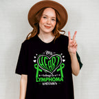 My Heart Belongs To A Warrior - Lymphoma Unisex Crewneck T-Shirt Sweatshirt Hoodie