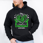 My Heart Belongs To A Warrior - Lymphoma Unisex Crewneck T-Shirt Sweatshirt Hoodie