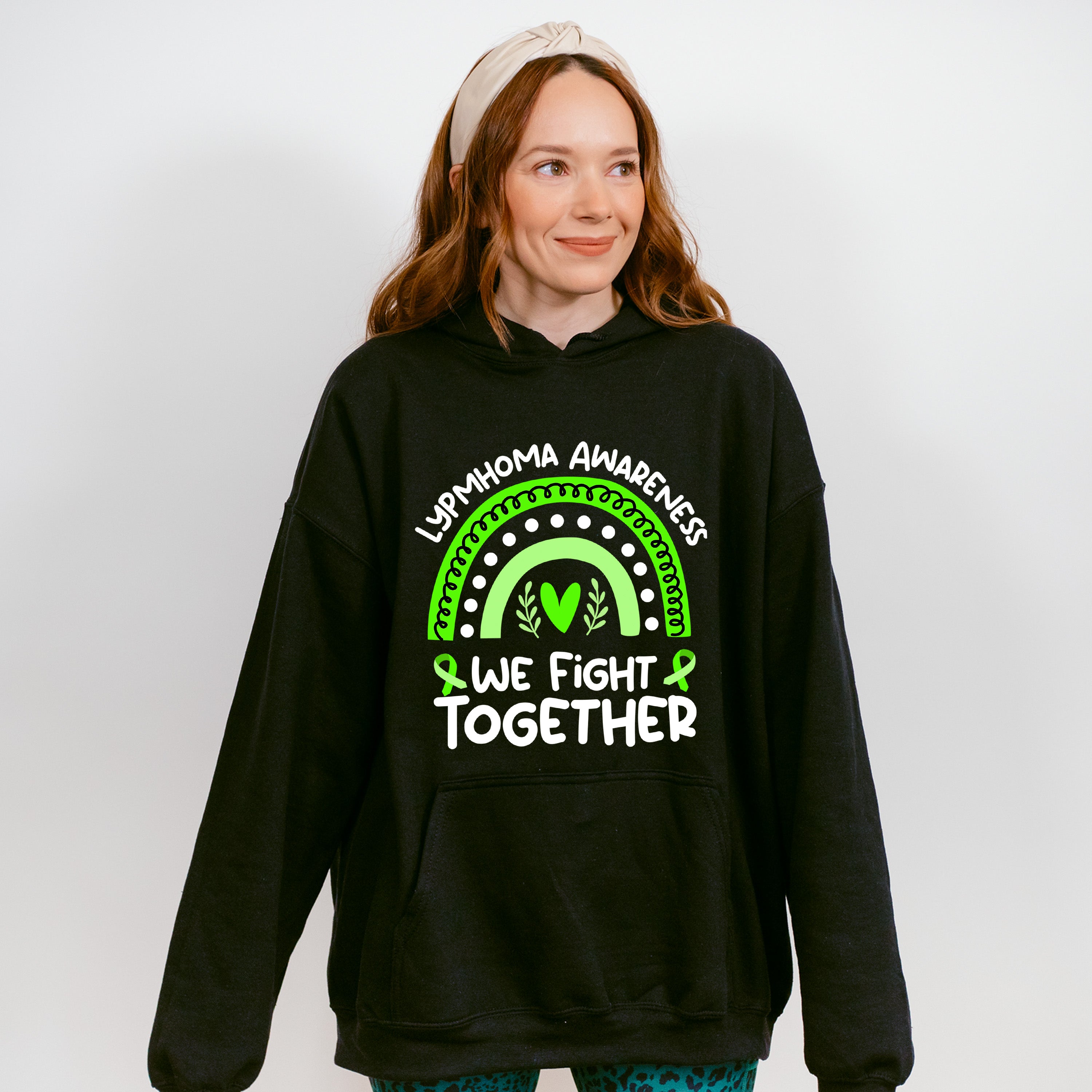 We Fight Together - Lymphoma Unisex Crewneck T-Shirt Sweatshirt Hoodie